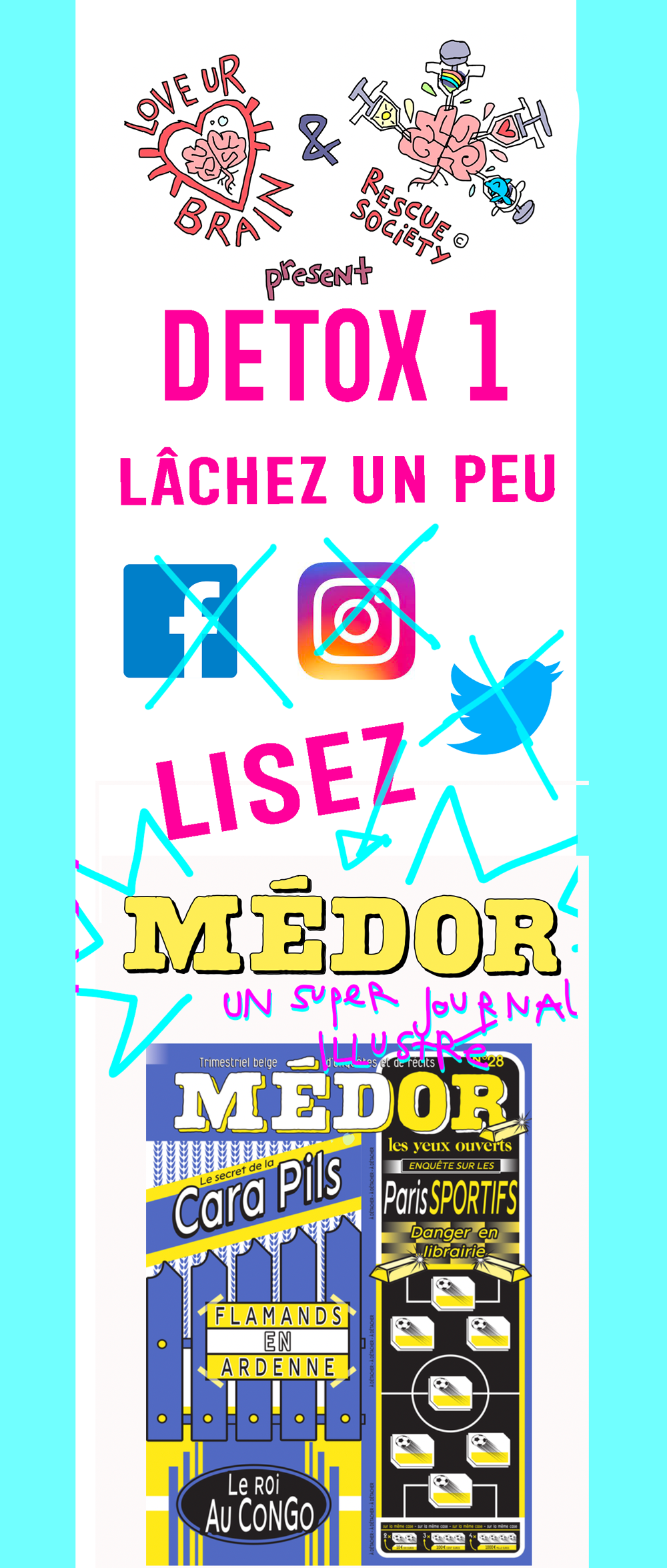 sachez un peu Twitter et les réseaux sociaux ! Sauvez votre cerveau en 2023 ! Premier remède : MEDOR, un journal en ligne Belge de première qualité !