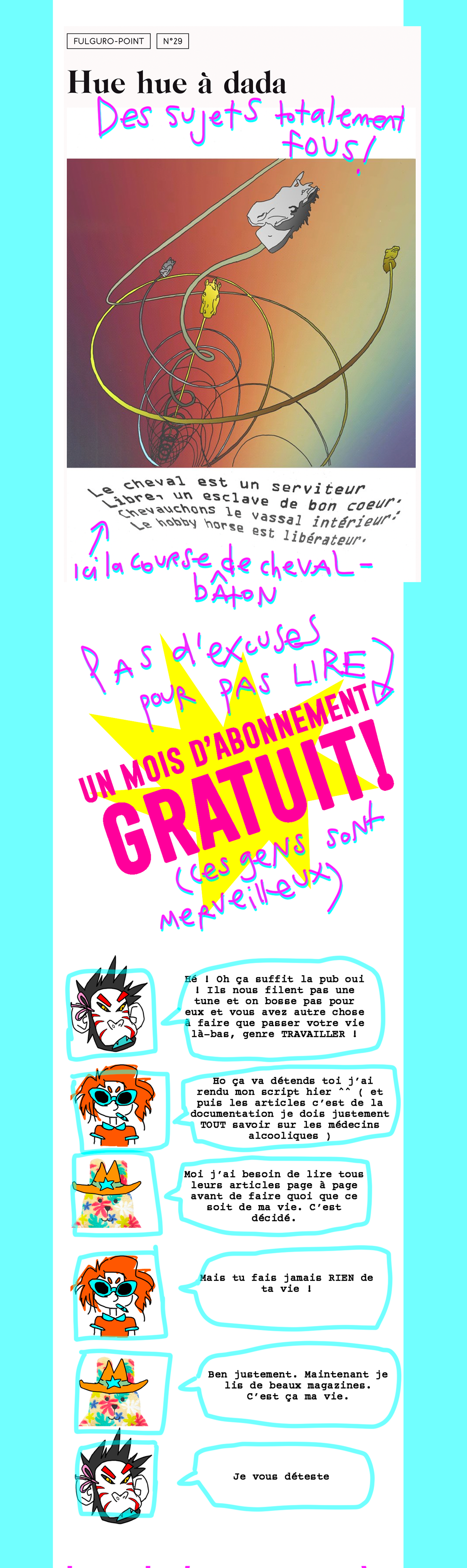 Et en plus il y a un mois d'abonnement gratuit, parfait pour sauver votre cerveau de Janvier. Et oui on leur fait de la pub même si on a rien à voir avec eux rien à y gagner, juste parce qu'on les aime bien . That's the Spirit of 2023 my Friends